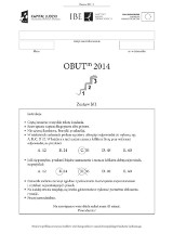 Test Trzecioklasisty OBUT 2014 Matematyka (Odpowiedzi, pytania, zadania, arkusze)