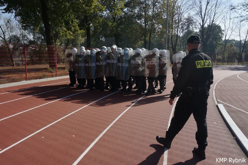 Ćwiczenia policji w Rybniku