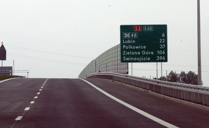 Tak wygląda droga ekspresowa S3 Legnica - Lubin [ZDJĘCIA]