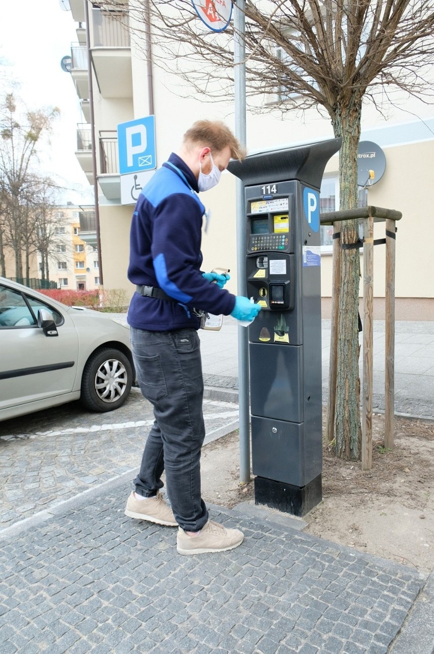 Białystok - dezynfekcja parkomatów. Płatne parkowanie nadal...