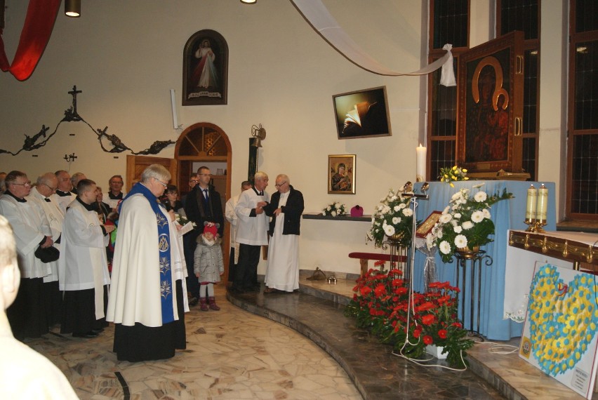 Obraz Matki Bożej w kościele pw.  Narodzin Najświętszej Marii Panny w Manieczkach