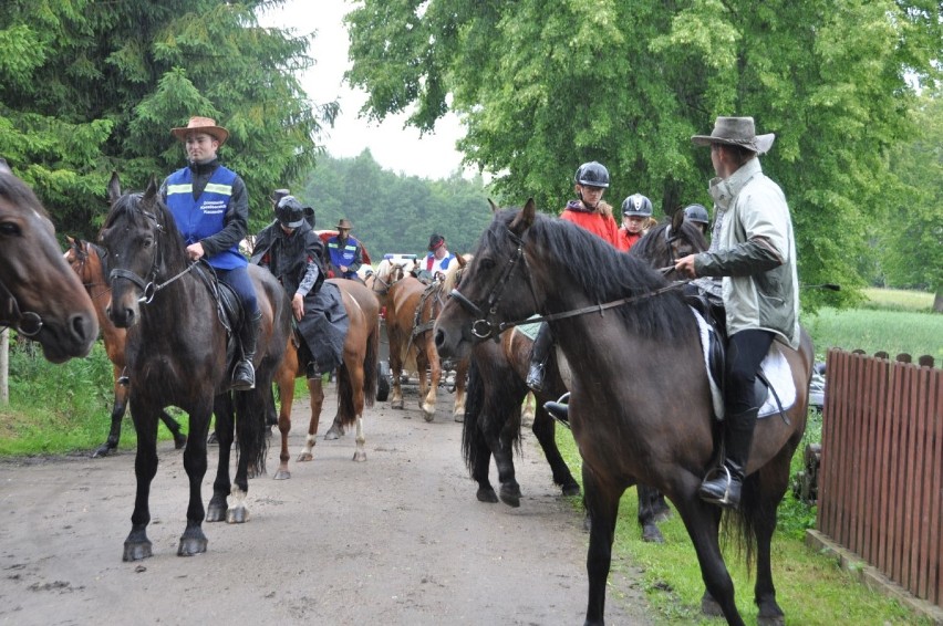 Wspomnień czar - otwarcie trasy konnej zwanej Pętlą Kolańską w 2012 roku. Idealny szlak dla miłośników koni!