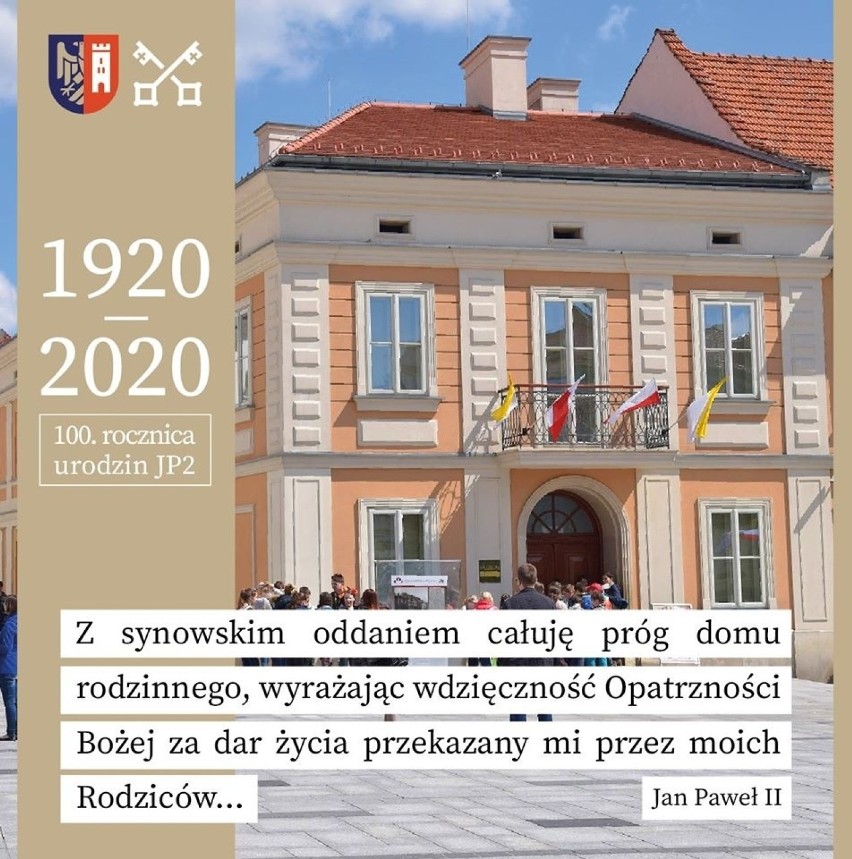 Dom Rodzinny Karola Wojtyły św. Jana Pawła II
Z początkiem...