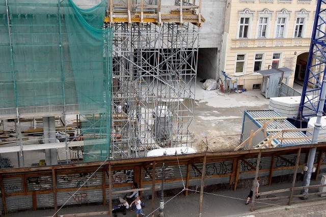 Do wypadku doszło na budowie Galerii MM