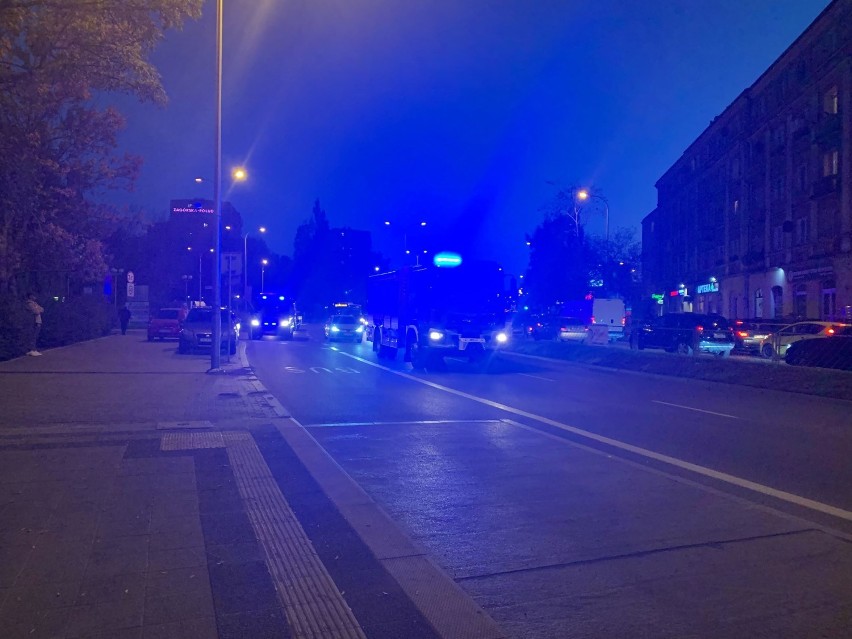 Pożar auta w Kielcach. Strażacy ugasili płomienie