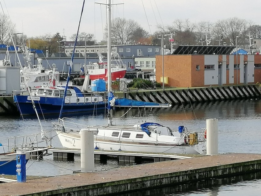 Jachty, łodzie i kutry w Kołobrzegu - listopadowy spacer nie tylko po Marinie Solnej 