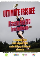 Mistrzostwa frisbee w Zawierciu już w najbliższą niedzielę