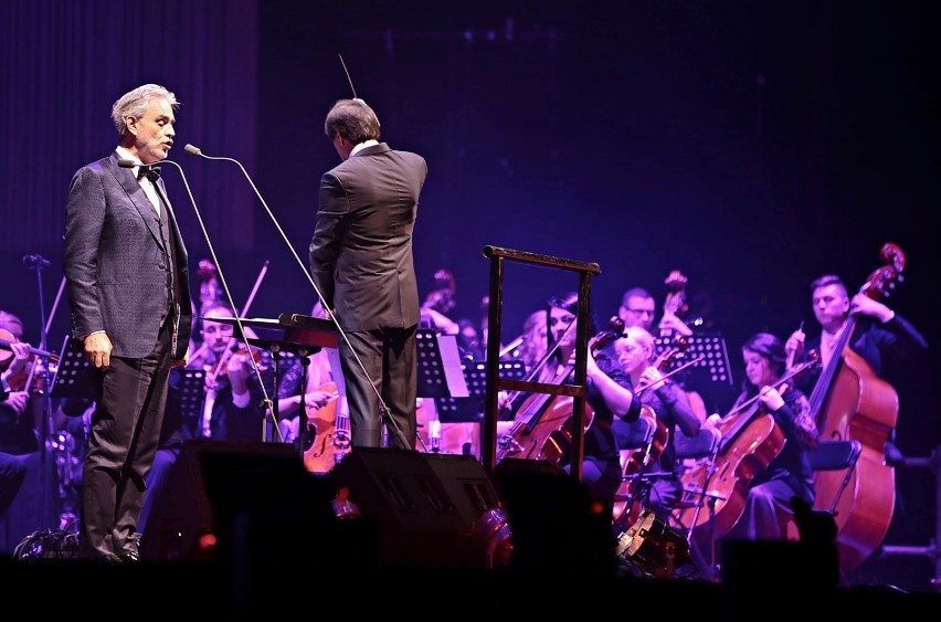 Kraków. Andrea Bocelli zaśpiewał w Tauron Arenie [ZDJĘCIA]