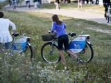 Rowerem na nową plażę nad Wisłą