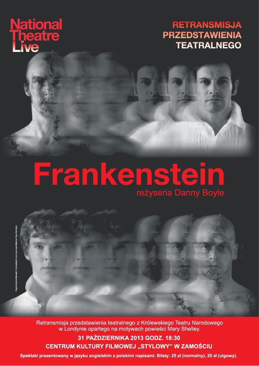 Kino Stylowy w Zamościu: Frankenstein prosto z Londynu