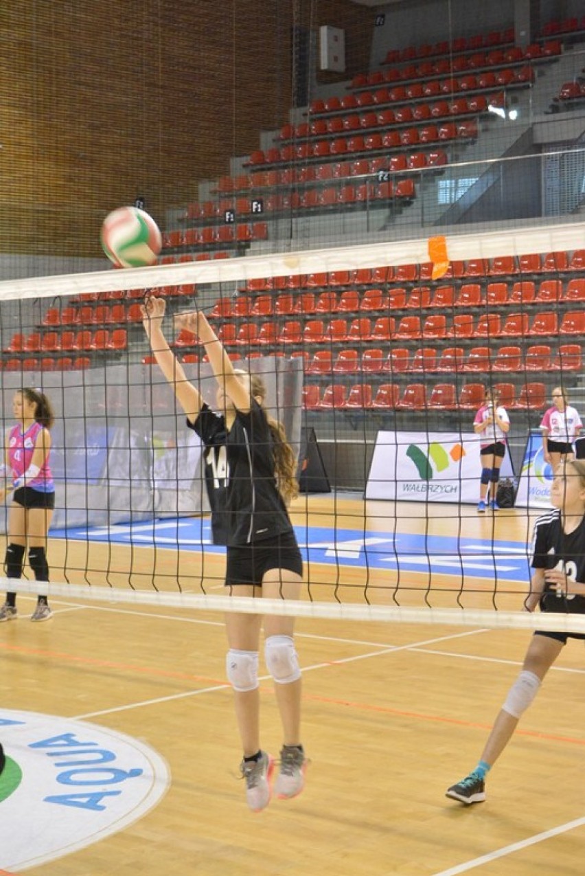 W turnieju w Wałbrzychu rywalizowało prawie 150 młodych siatkarek