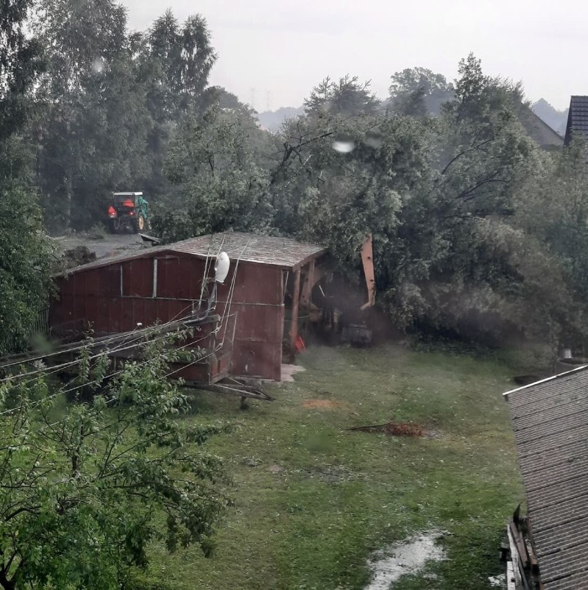 Największe zniszczenia są w Nowej Jastrząbce (gm. Lisia...