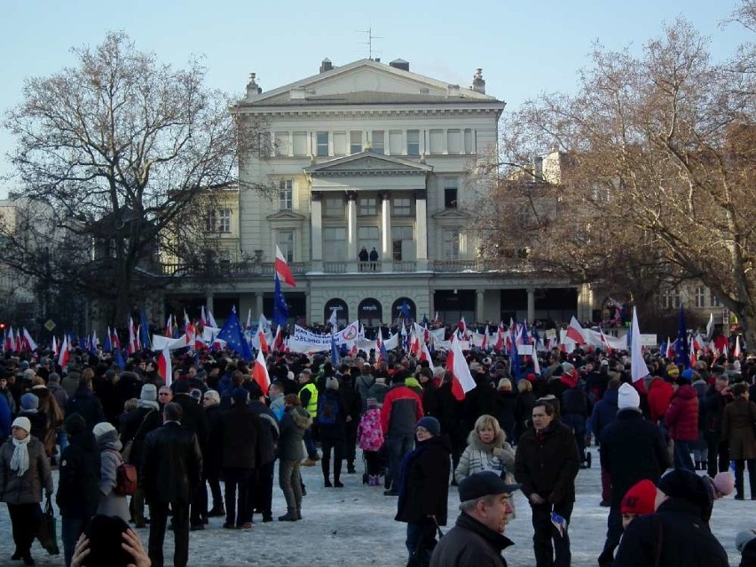 Manifestacja KOD w Poznaniu. Tym razem w obronie wolnych...