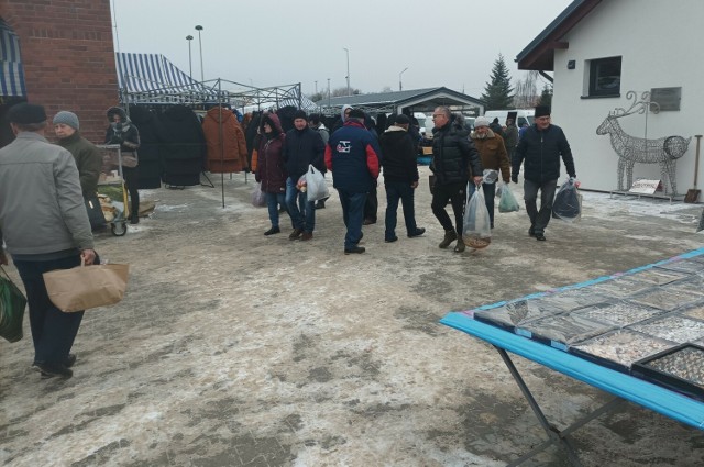 W piątek 8 grudnia odwiedziliśmy targowisko w Golubiu-Dobrzyniu