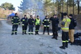 Strażacy z Radomska i Strzałkowa ćwiczyli pracę z dronami wyposażonymi w kamery termowizyjne. ZDJĘCIA, FILM