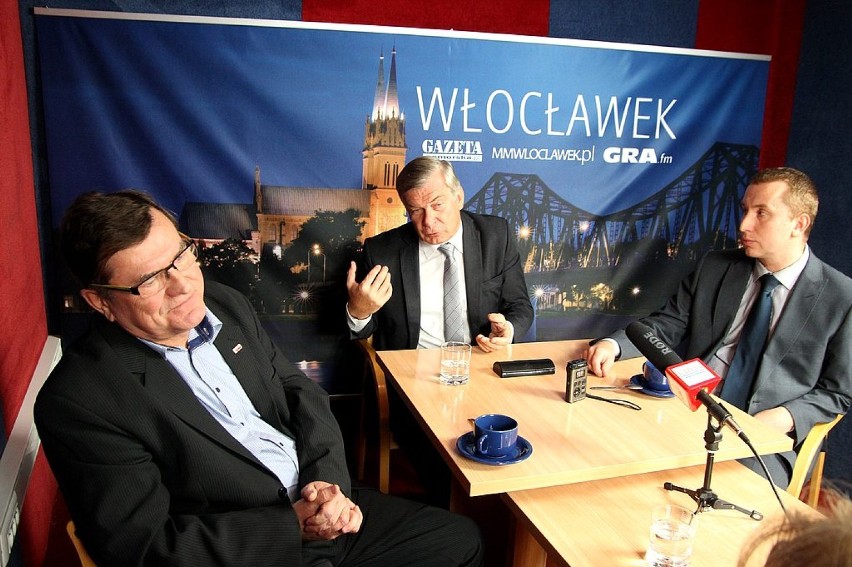 Od lewej: Janusz Dębczyński, Andrzej Pałucki i Jan Stocki.