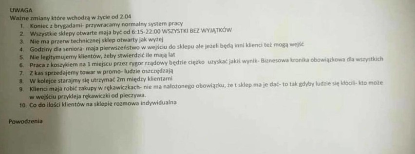 Taka "instrukcja" wyciekła do internetu