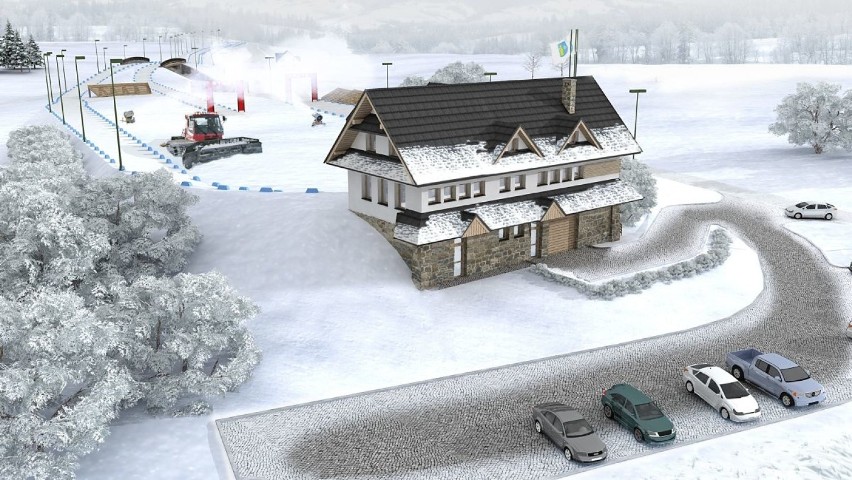 Podhale. Za 10 mln zł zbudują centrum biegów narciarskich [WIZUALIZACJA]
