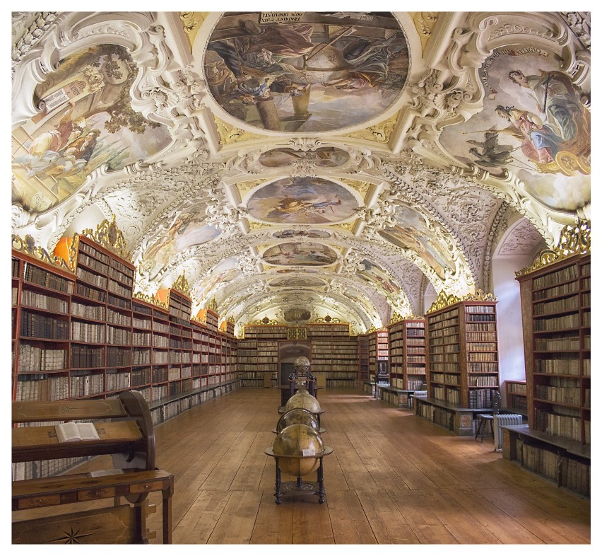 Biblioteka Klasztoru Strahov, Praga, Czechy

Biblioteka...