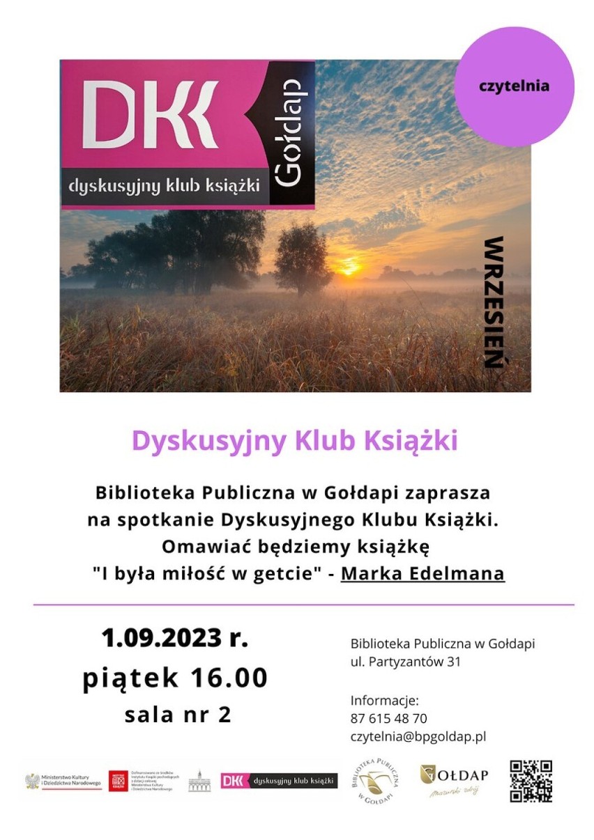 Gołdap: Spotkanie DKK – „I była miłość w getcie”
