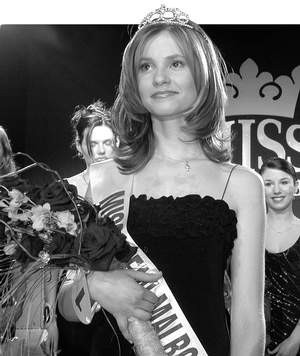 Lidia Kuziemkowska zdobyła tytuł najpiękniejszej dziewczyny ziemi malborskiej. 
Fot. Aleksander Winter