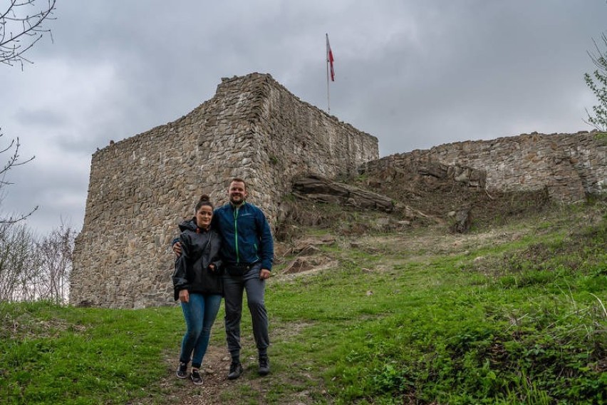 Ruiny zamku w Muszynie są wspaniałym miejscem na piesze...