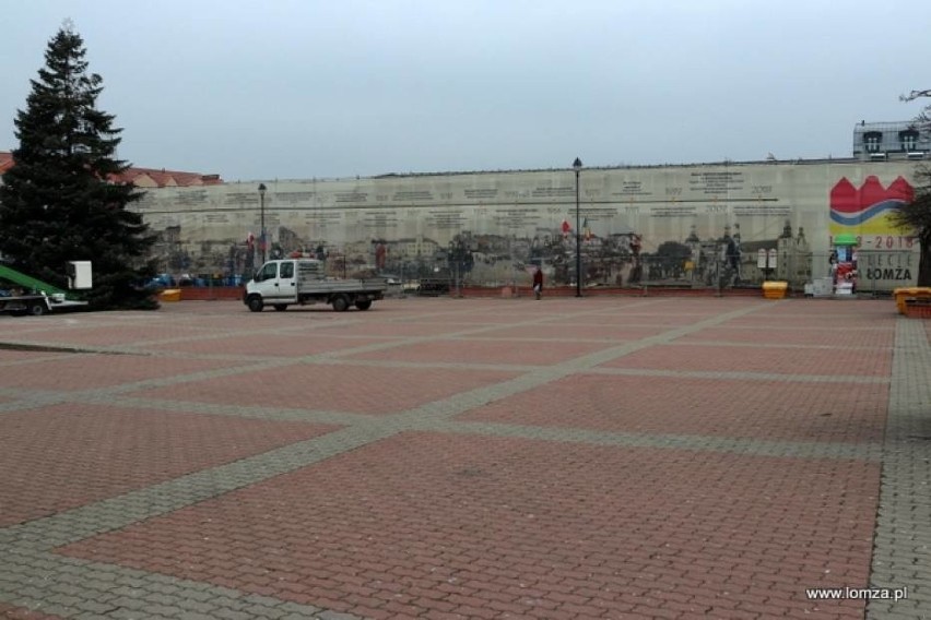Miasto Łomża przebuduje zabytkowy Plac Starego Rynku....
