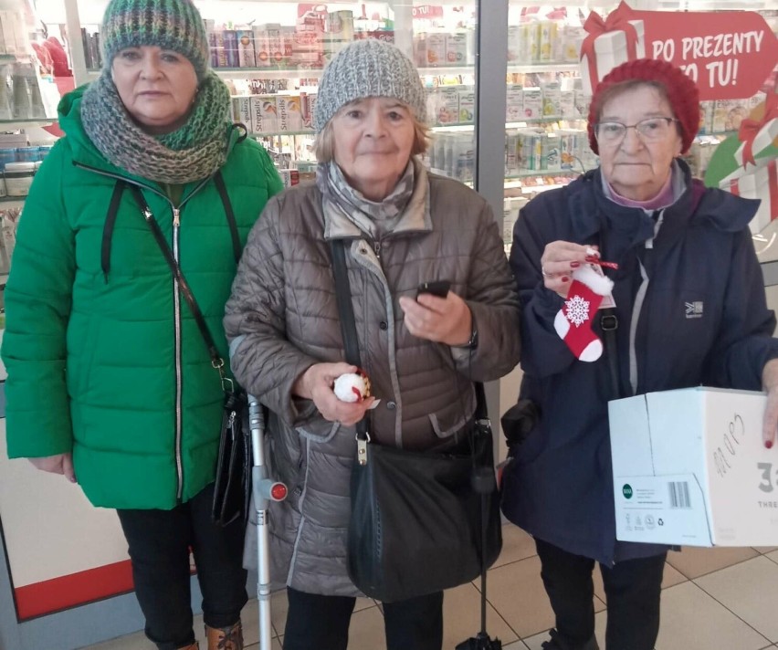 Akcja świąteczna seniorów z Dziennego Domu Seniora w Wągrowcu