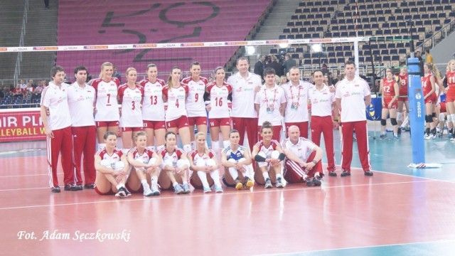 Reprezentacja Polski kobiet na turniej kwalifikacyjny do Mistrzostw Świata 2014. Fot. Adam Sęczkowski