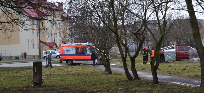 Wypadek na ul. Słowackiego w Malborku [ZDJĘCIA]. Dodge zderzył się z mercedesem 