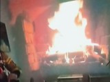 Sąsiedzi wezwali strażaków do płonącego mieszkania. Ogień okazał się... wirtualny