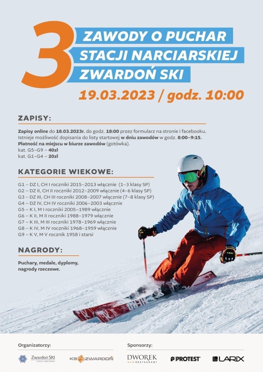 3 zawody o puchar stacji narciarskiej Zwardoń SKI