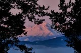 Ośnieżone Tatry widziane z Muszyny. Tam wciąż jest jeszcze sporo śniegu [ZDJĘCIA]