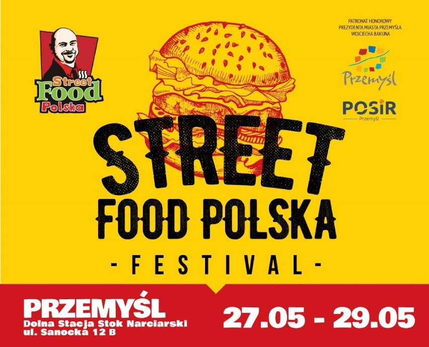 W weekend w Przemyślu Street Food Polska Festival.