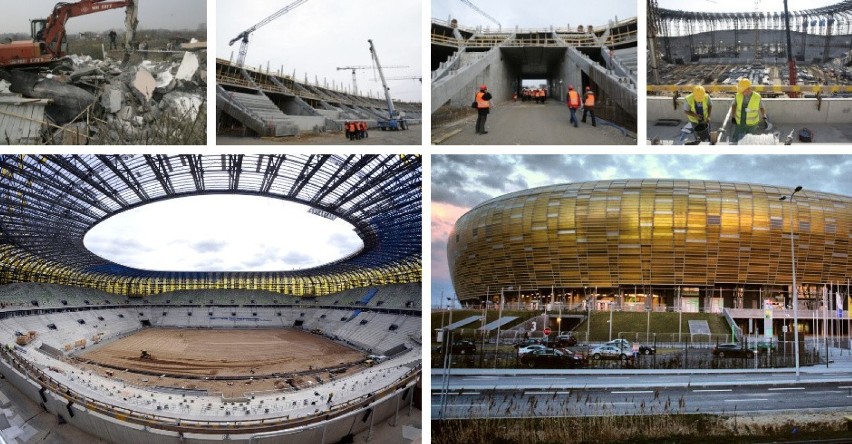 Bursztynowa arena. Stadion Energa Gdańsk obchodzi w tym miesiącu trzy rocznice, związane z jego budową na EURO 2012