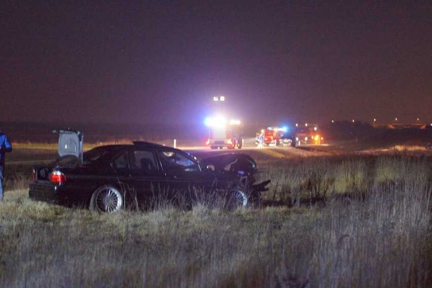 Wypadek na obwodnicy Nowych Skalmierzyc. Cztery auta rozbite