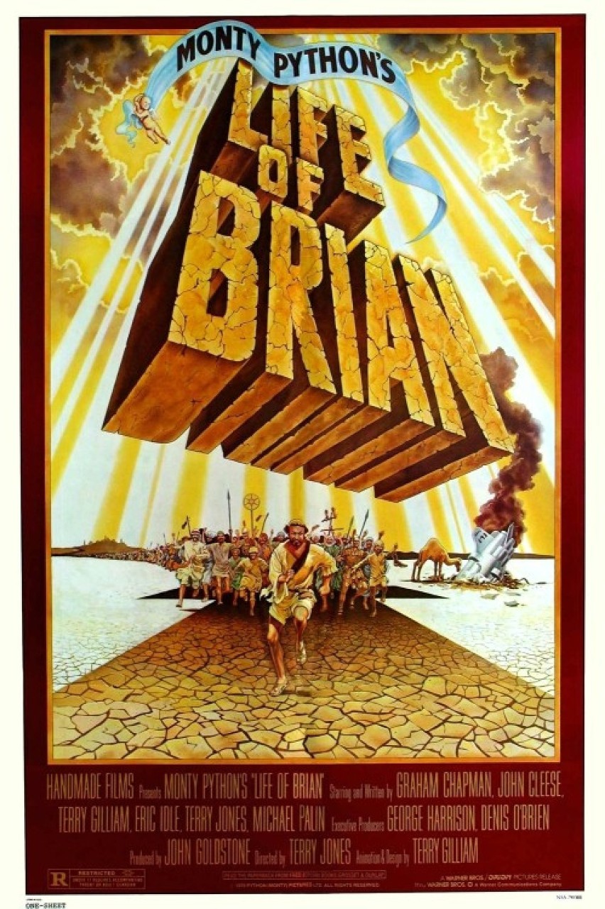 "Żywot Briana" to drugi w kolejności film angielskiej grupy...