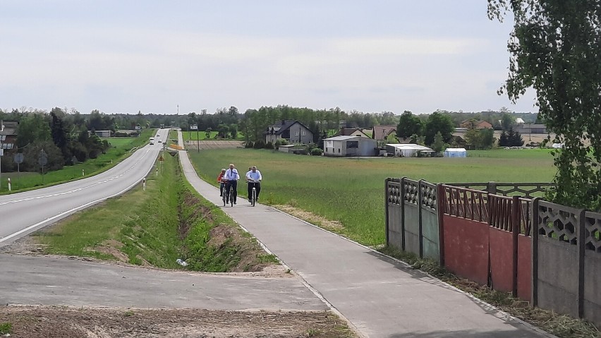 Gmina Ceków Kolonia. Otwarto kolejny odcinek ścieżki...