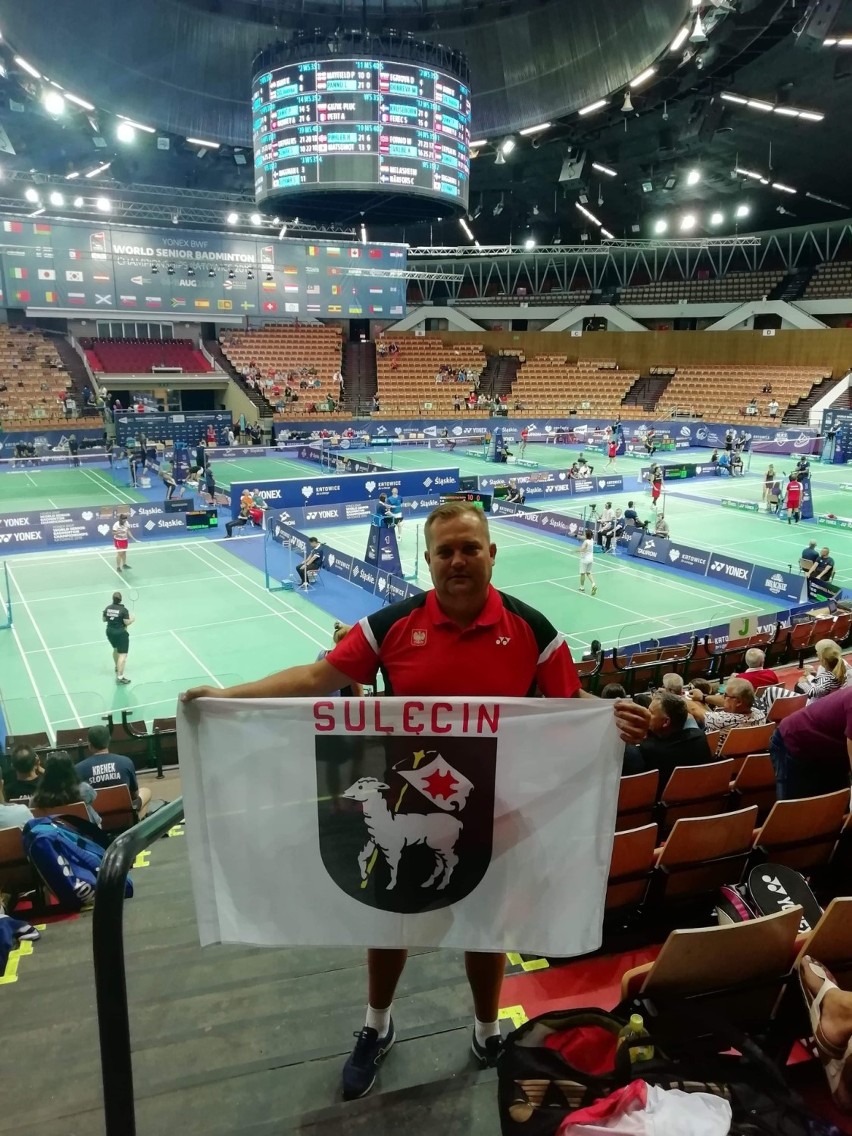 R. Aleksandrowicz walczy na MŚ badmintona w Katowicach