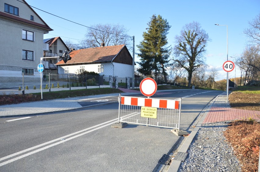 Ostatni odcinek obwodnicy północno-zachodniej Bochni...