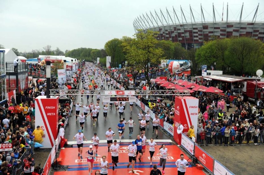 14 kwietnia - Orlen Warsaw Marathon (42.2km) i Bieg Oshee...
