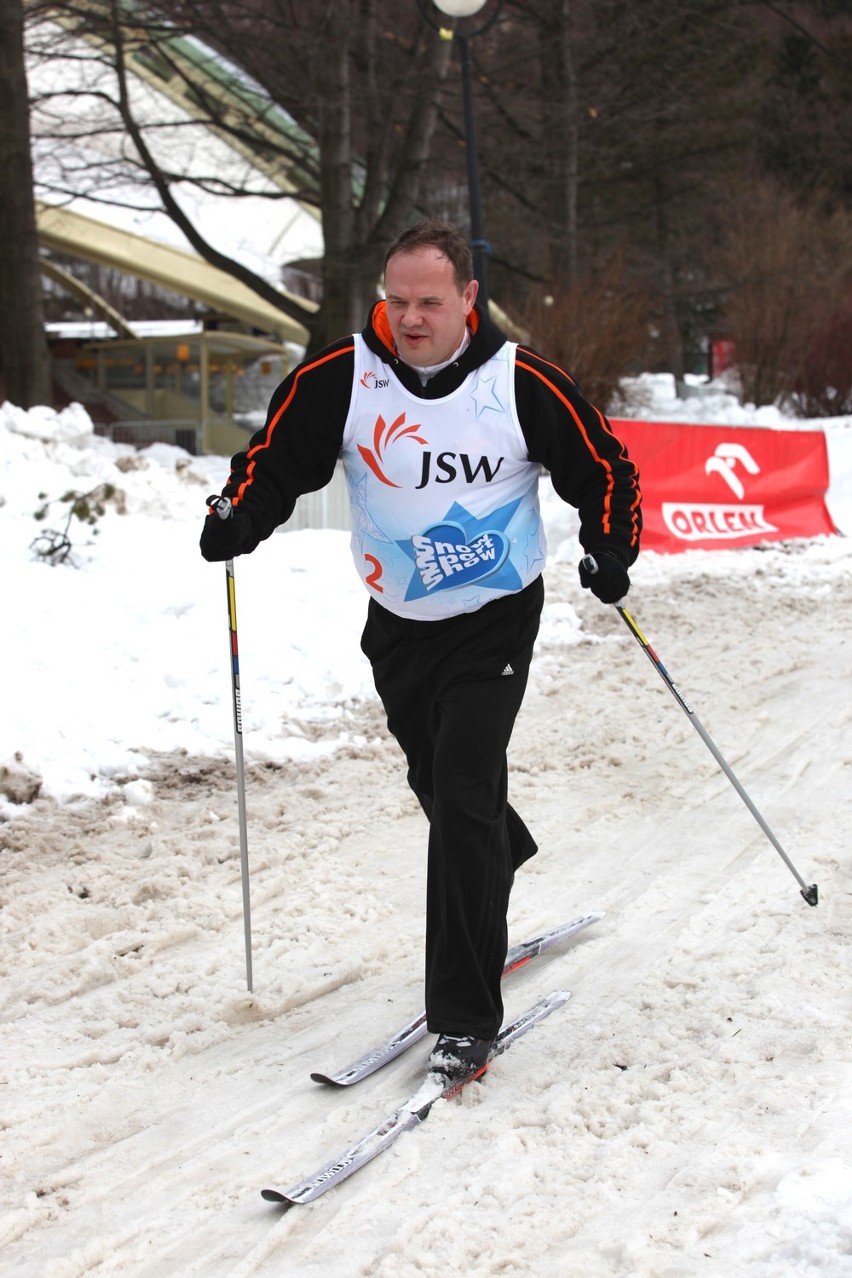 Ludzie z JSW biegali na nartach