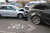 Wrocław. Wypadek na Zielińskiego. Zderzyły się dwa samochody [UTRUDNIENIA]