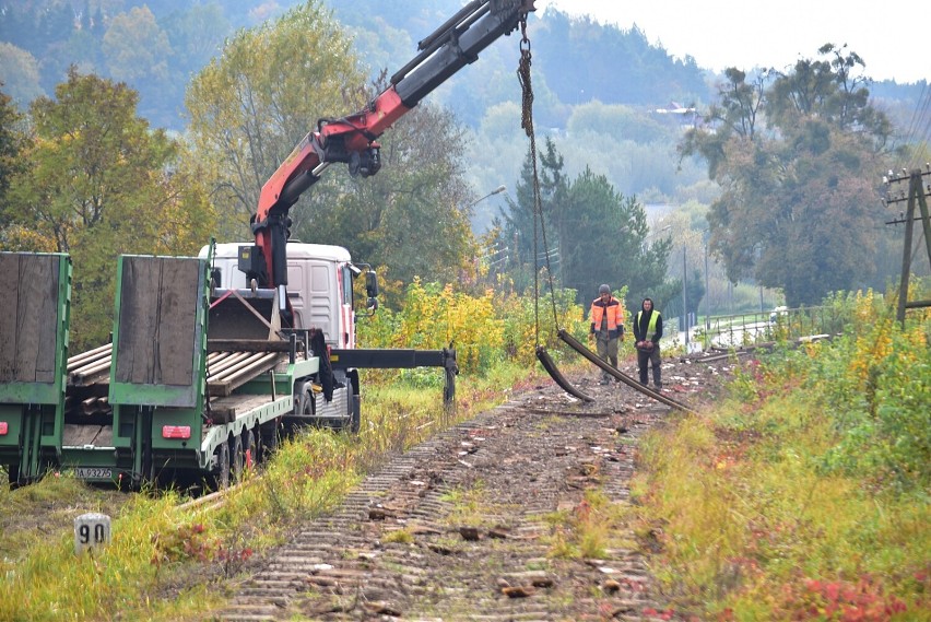 Prowadzone prace to kontynuacja modernizacji linii kolejowej...
