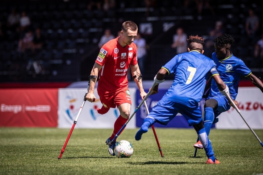 Polska reprezentacja, z pięcioma wiślakami w składzie, najlepsza w turnieju Amp Futbol Cup w Warszawie [ZDJĘCIA]