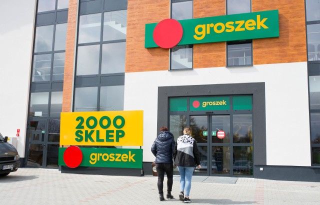 Groszek uruchomił w Sufczynie swój dwutysięczny sklep, 23.04.2021