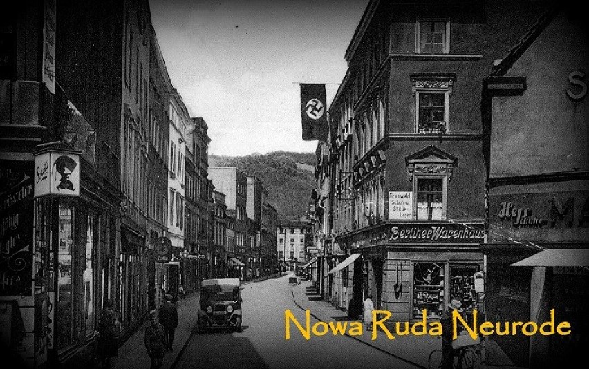 Nowa Ruda: Szewska (Schuhmacherstrasse), Hitlerstrasse czyli...