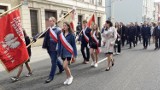 Święto Konstytucji 3 Maja w Bielsku-Białej - ZDJĘCIA. Defilada wojskowa, złożenie kwiatów i msza w intencji Ojczyzny