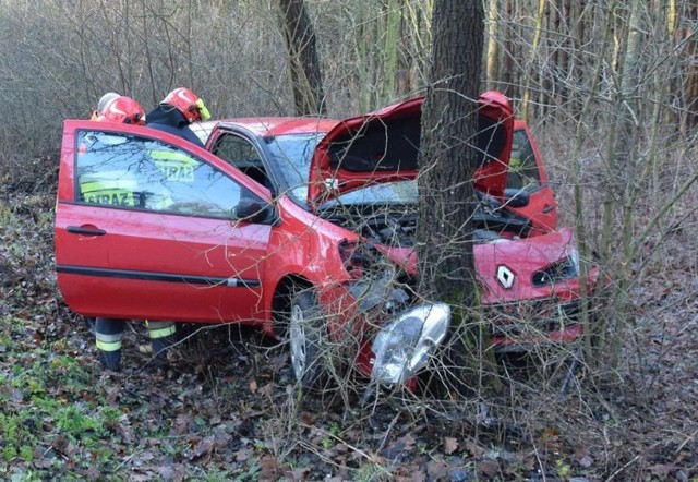 W niedzielę doszło do wypadku drogowego na trasie Ostrożany - Grodzisk (pow. siemiatycki).