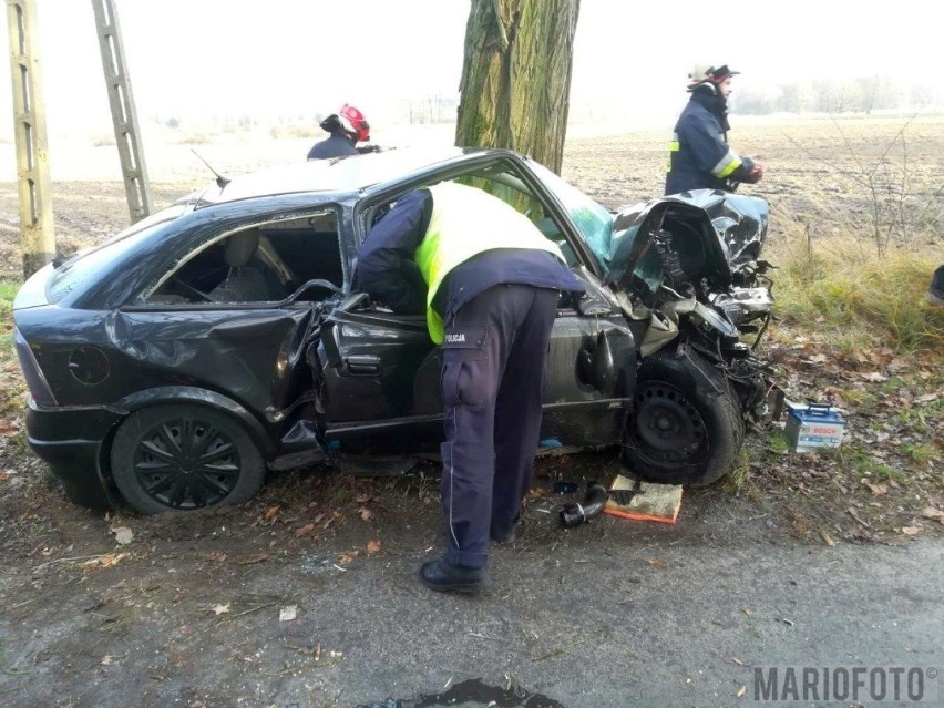 Około godz. 13 opel, kierowany przez 26-letniego mężczyznę,...